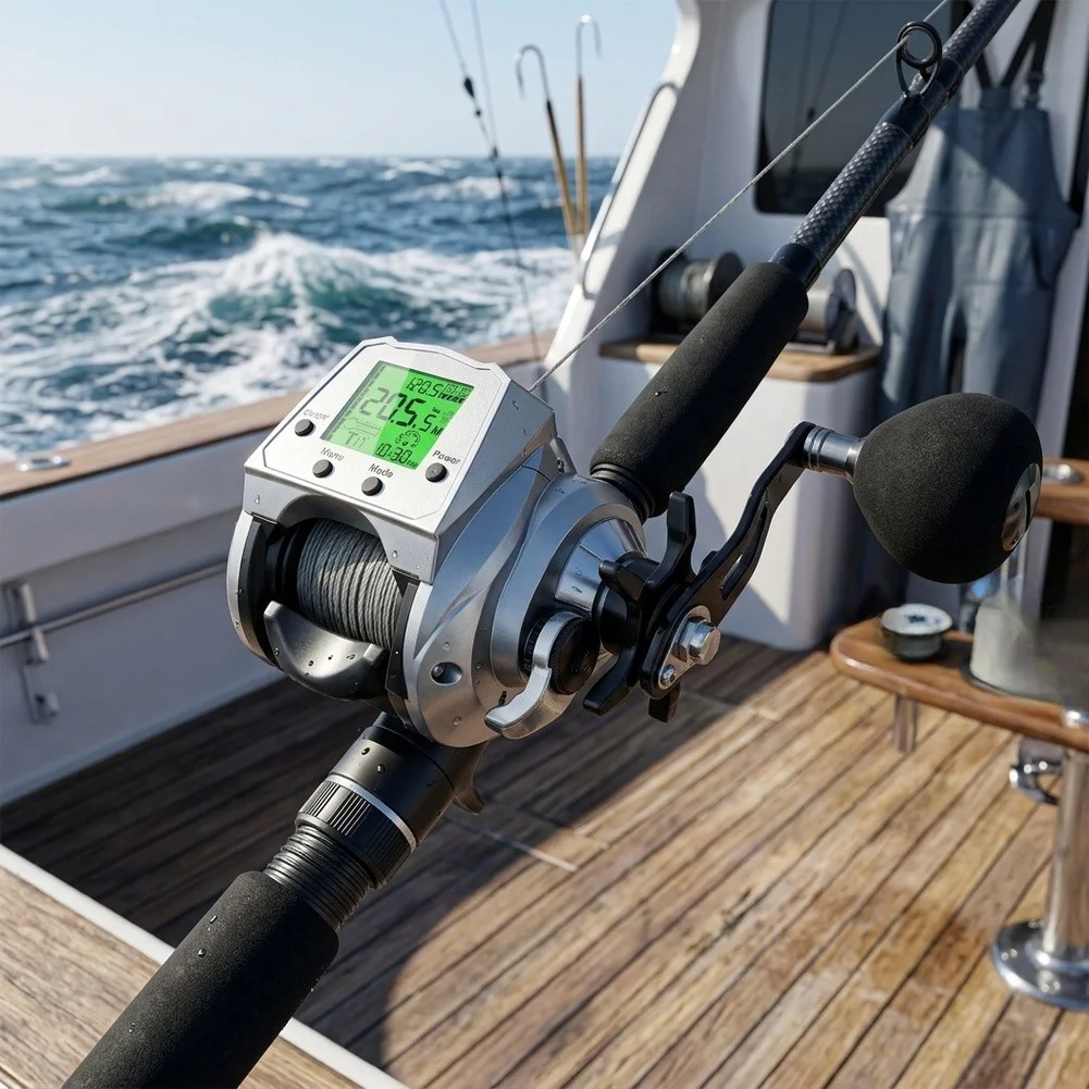 Developing Tank Reel - Sıcaklık ve Zaman Göstergeli Elektrikli Balıkçılık