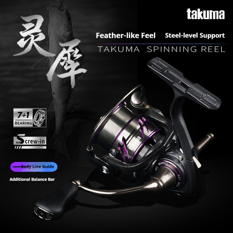 Developing Tank Reel - Takuma-Lingxi 3000s Hafif Döner Makaralı Metal