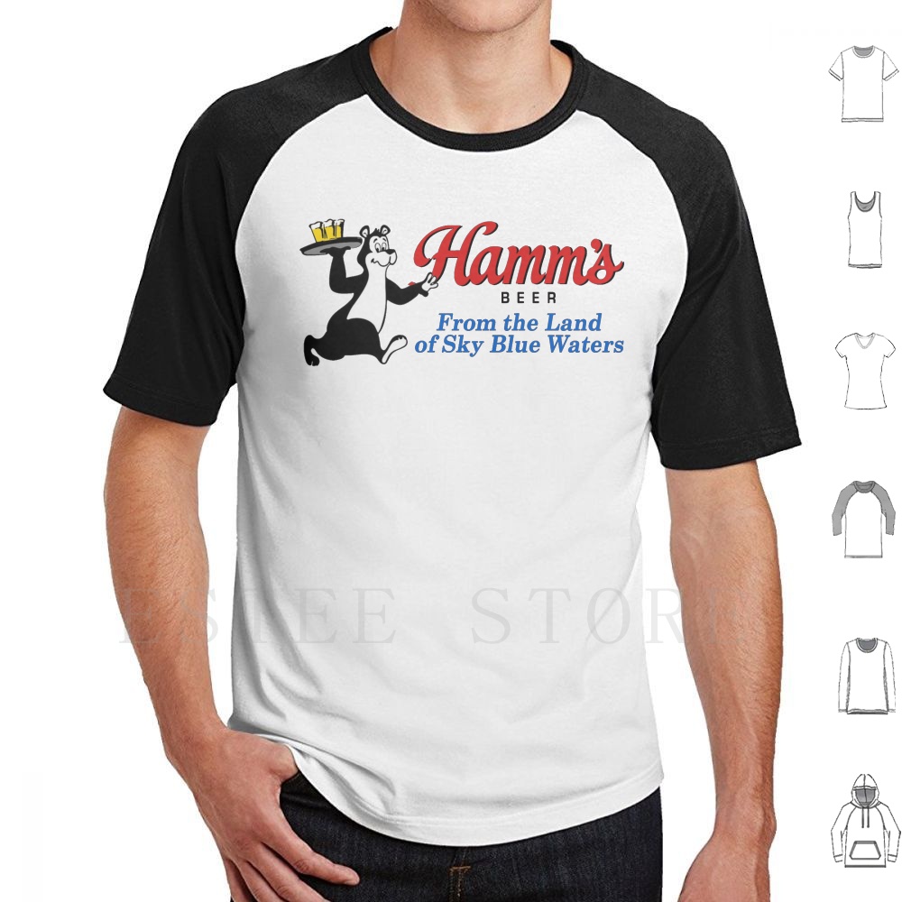 Collectible Vintage T Shirts - Hamm'ın Bira Ayı Tasarım T Shirt