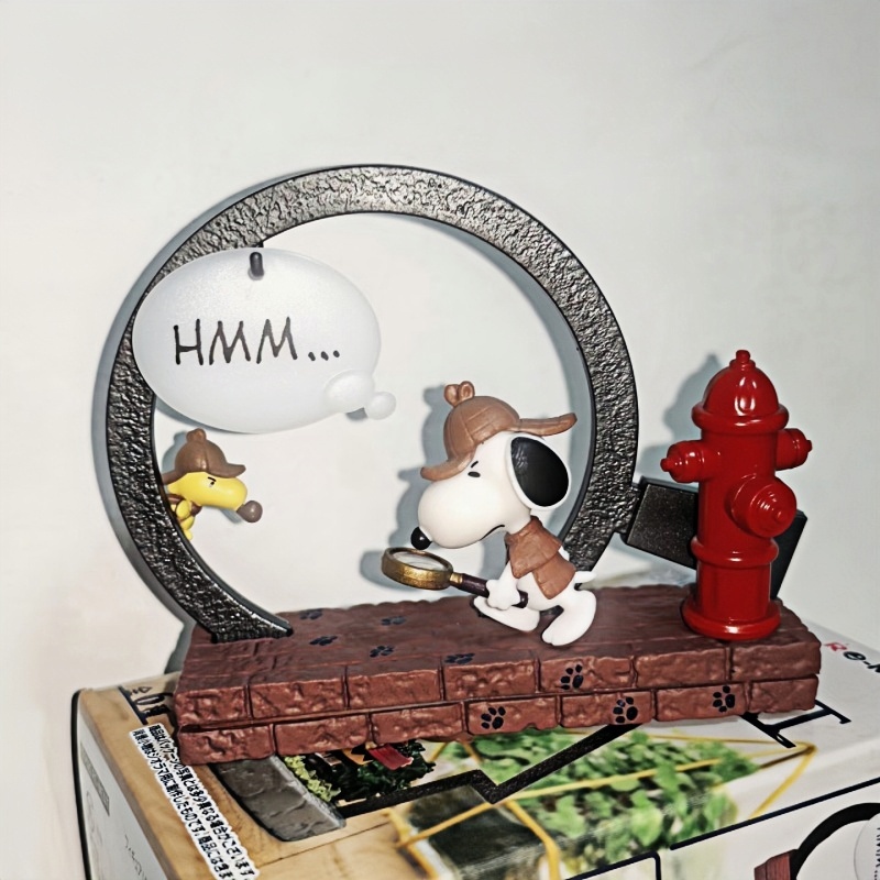 Vintage Collectible Items - Rement Snoopy Kör Kutu Figürü Vintage