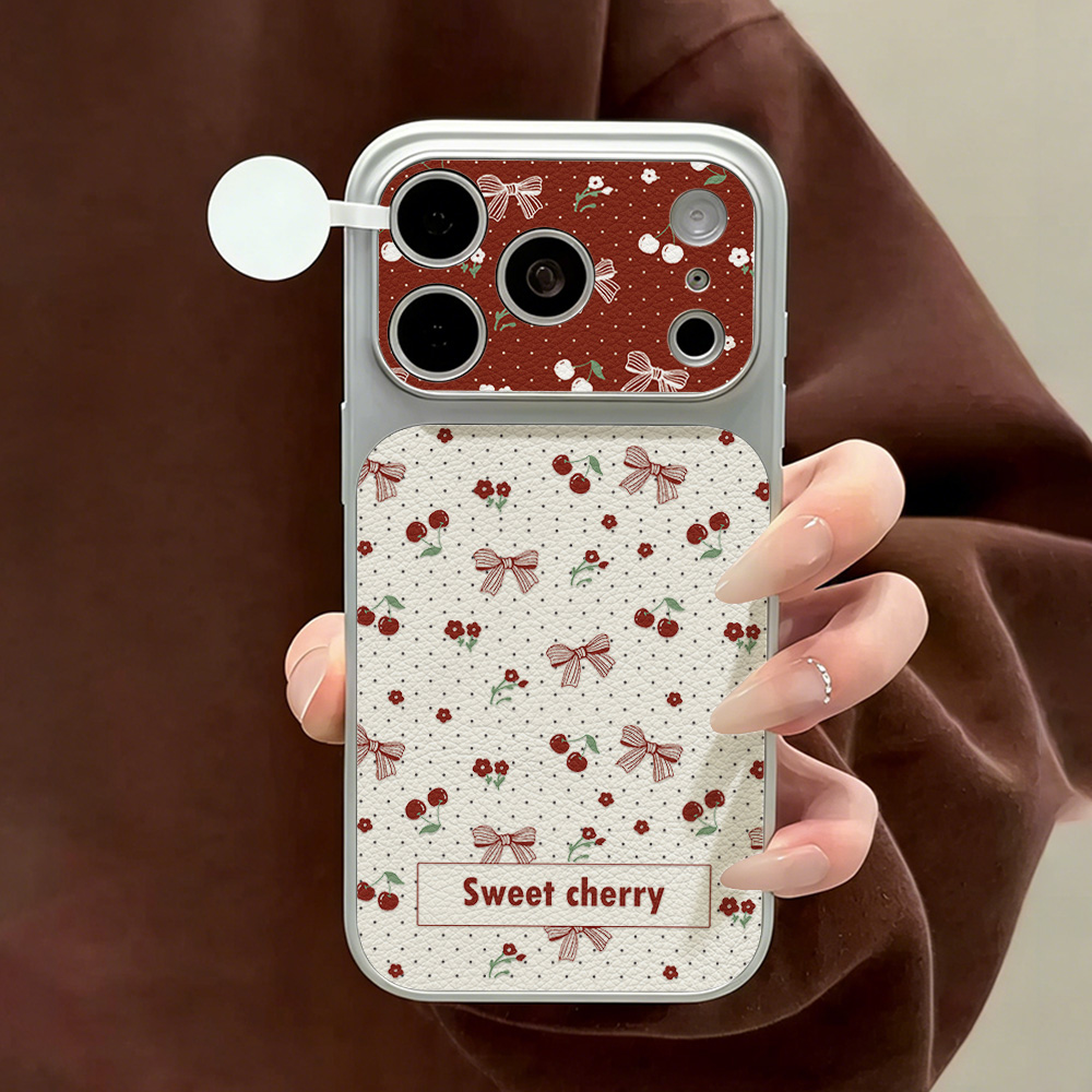 Tatlı Kiraz Fiyonklu Deri Tele - Camera Leather Case incelemesi ve fiyatı