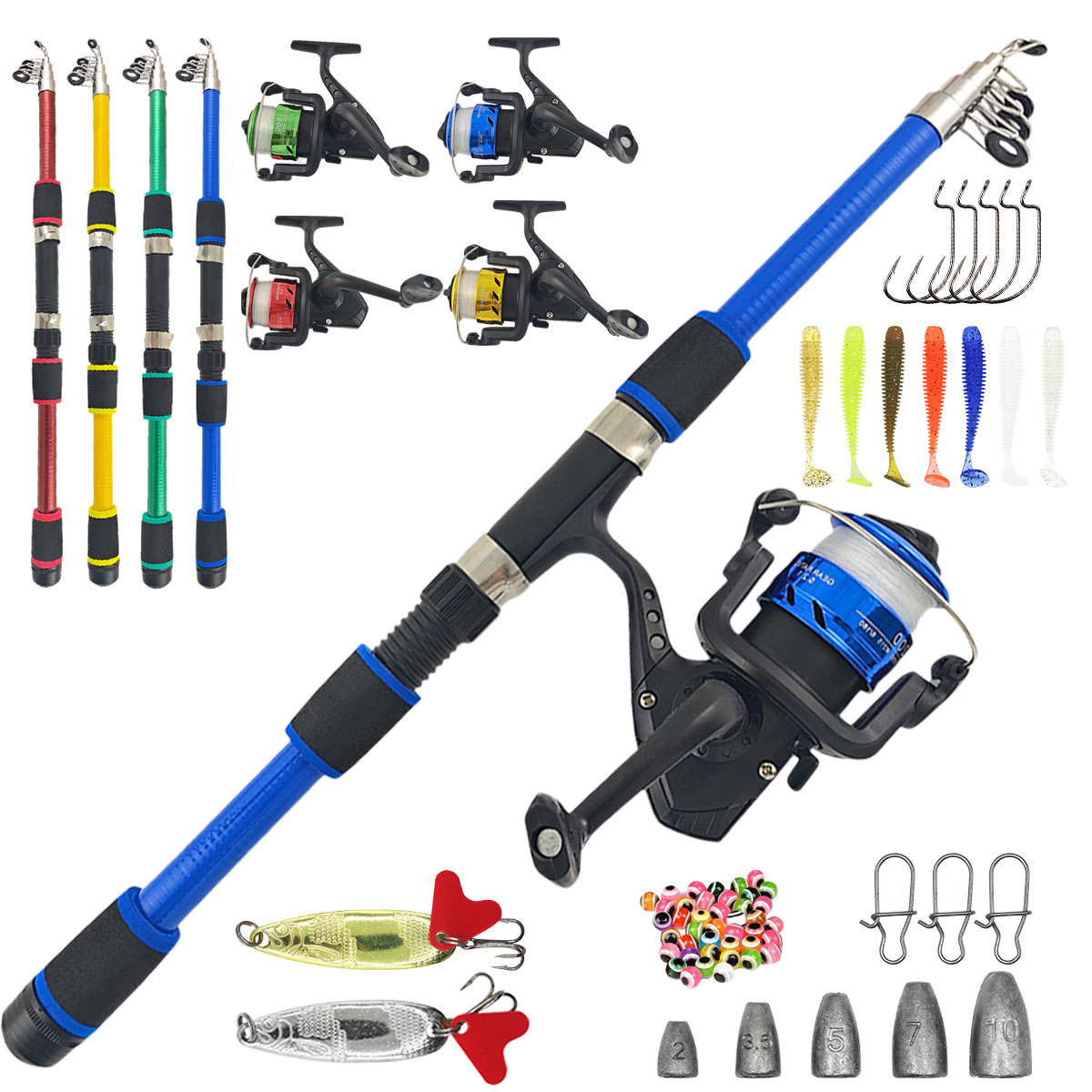 Olta ve Makara Yem Seti 1.8M T - Developing Tank Reel incelemesi ve fiyatı